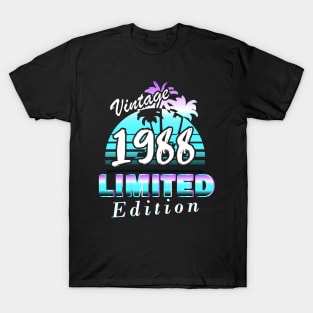 vintage 1988 birthday limited T-Shirt